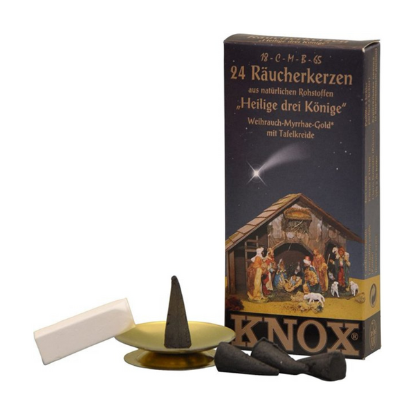 Three Kings, Epiphany Blessing Incense Set by Knox