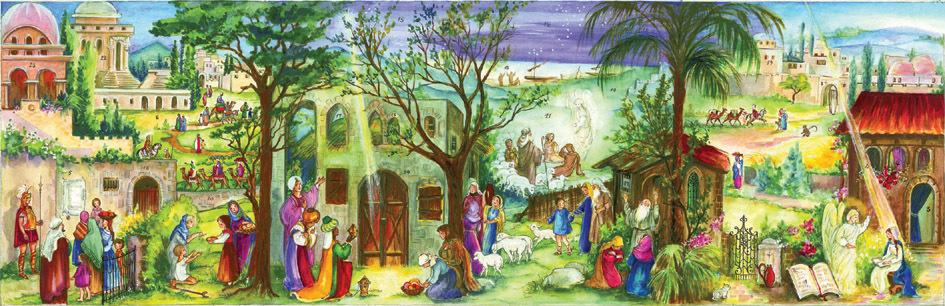 3D Nativity Advent Calendar by Richard Sellmer Verlag