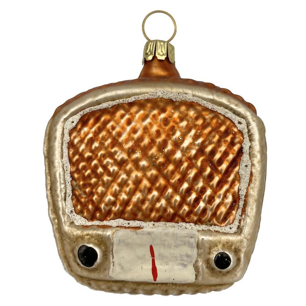 Vintage Radio Ornament by Glas Bartholmes