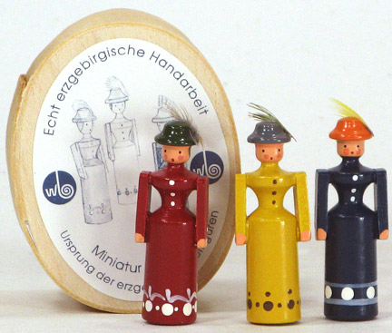 Three Ladies Box Miniature by Wolfgang Braun