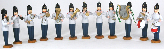 Fireman Band Miniature - Set of 12