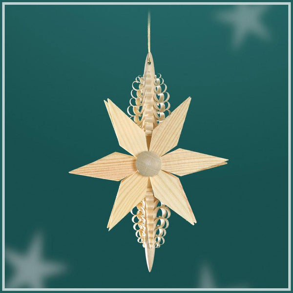 Double Pinecone with Star, Ornament by Martina Rudolph