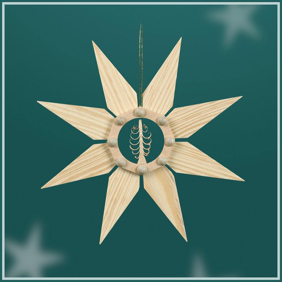 Pine Star with Flat tree center by Martina Rudolph