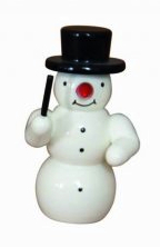 Snowman Band Conductor by Erzgebirgische Holzkunst Gahlenz GmbH