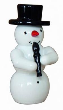 Snowman Band, Snowman with Recorder by Gahlenz GmbH RuT in Oederan