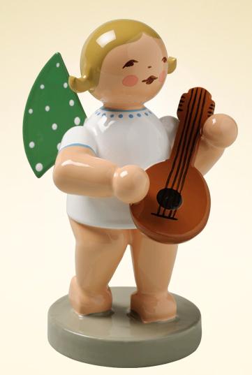 Angel with Mandolin, standing by Wendt und Kuhn