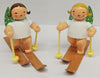 Assorted Angel on Skis Figurine by Wendt und Kuhn