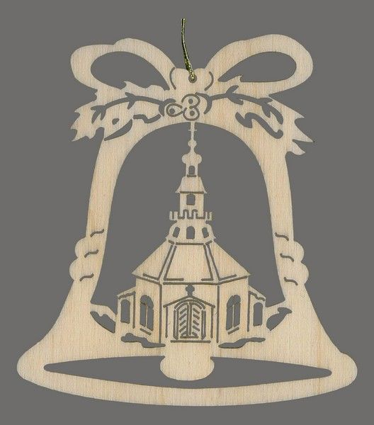 Church of Seiffen Ornament by Lenk and Sohn