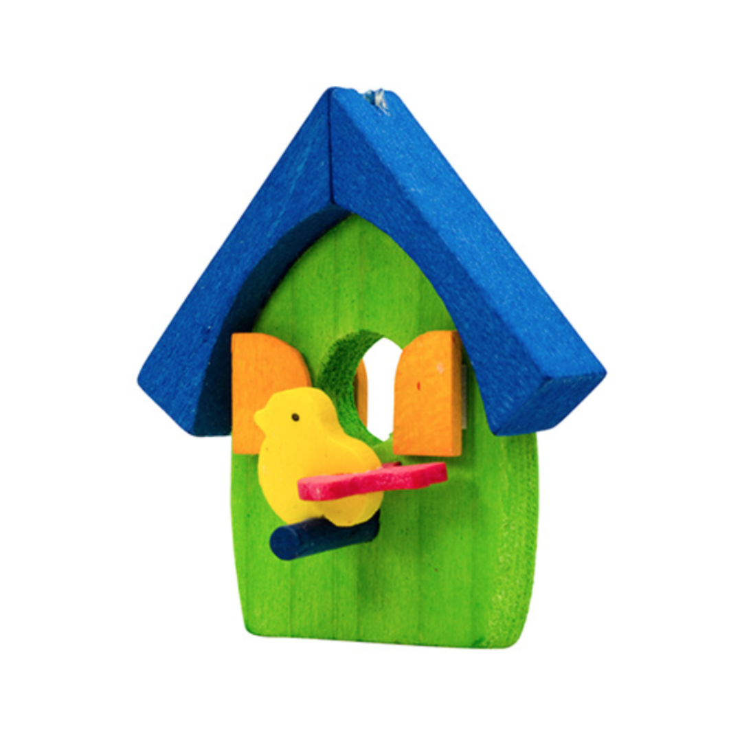 Bird House Ornament by Graupner Holzminiaturen