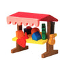 Market stall' Ornament by Graupner Holzminiaturen