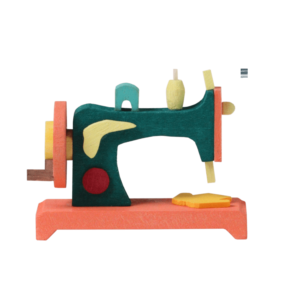 Sewing Machine Ornament by Graupner Holzminiaturen