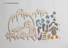 DIY Kit, Penguin Window Hanging Decoration by Kuhnert GmbH