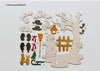 DIY Kit, "Winter" Window or Wall Decoration by Kuhnert GmbH