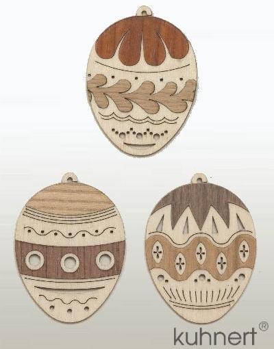 Assorted Easter Egg Ornaments by Kuhnert GmbH