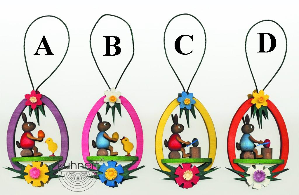 Wood Easter Ornament by Kuhnert GmbH