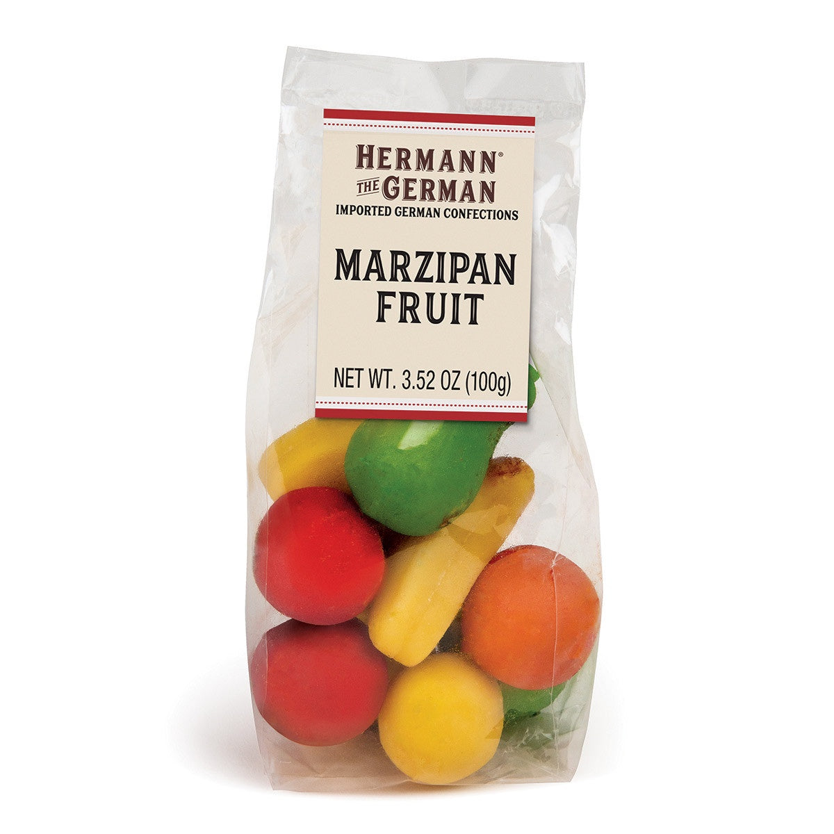 Hermann The German  10 piece Marzipan Fruit Bag