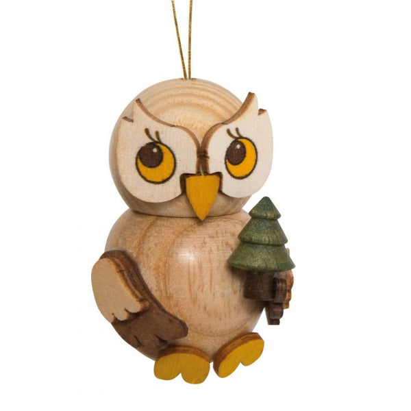 Owl with Tree Ornament by Kuhnert GmbH